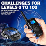 Electric Shock Chastity Sex Collar with 100 Current Levels BDSM Toys Couple