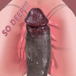 Xxl 12.59'' Dual Density Realistic Dildo – Ultra-Thick Silicone Penis With Strong Suction Cup For Hands-Free Play, Anus Dilation & Prostate Stimulation, Adult Sex Toy