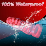 Penis Ring Silicone Sleeve 5.5 Inch Octopus Animal With Stem Enhancer Enhances Erection Enlarges Penis For Men And Women Sex Toys (Red)