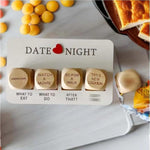 Date Night Dice For Couples - Fun Romantic Dinner Decision Dice Set - Valentine'S Day Gift For Him Her, Husband Wife, Boyfriend Girlfriend - Couples Game Night Accessories
