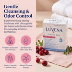 LUVENA Feminine Rinse Gentle Daily Intimate Cleanse 3 oz Bottles 2 Pack