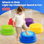 Stepping Stones For Kids - 3 Game Modes Stepping Stones With Light Up&Music Non-Slip Balance Sensory Indoor Outdoor Play, Toddler Activities, Toys Birthday For Children Aged 3+