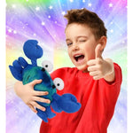 Blue Tie-Dye Crab Plush - Super Soft Stuffed Animal, Cute Sea Animal Plush, Adorable Fluffy Stuffed Animal For Boys And Girls, Stuffed Animals Plush Gift For Babies, Kids, Adults - 6.5 Inches