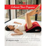 Sex Pillow - 27 Degree Wedge Pillow For Sex - For Deeper Penetration - Sex Wedge Toy For Couples - Waterproof Velvety Finish With A Non-Slip Base
