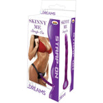 Wet Dreams Skinny Me Strap On Dildo With Harness, Purple, 7 Inch, 10 Ounce (3047)