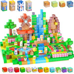 Magnetic Blocks-Volcano & Dinosaur Toys Magnetic Building Blocks, Stem Sensory Magnet Blocks Cubes Toys For Kids Toddlers Boys & Girls Ages 3 4 5 6 7 8 9 10