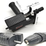 Bumps Dildo With Drill Spinning Connector Electric Drill Adapter For Penis Automatic Thrusting Diy Drill Sex Machine Kit With 2 Realistic Dildos