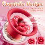 Sex Toys Nipple Toys Sucker Vibrator - Rose Toy With 9 Vibrating & 3 Sucking Mode, Detachable Nipple Toys Vibrators Adult Toys Clit Nipple Anal Stimulator Massager Sex Toys For Women Female Couples