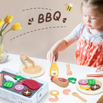 Pasta Food Toys, Wooden Play Kitchen Food , Play Food With Pots And Pans Playset, Kids Pretend Play Kitchen Accessories Toys Set For Girls Boys 3+Years Old