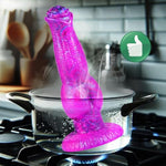 8.7 Inch Giant Monster Thick Horse Knot Dildo Anal Plug, Silicone Realistic Purple Fantasy Fantasy Dragon Dildo Wide With Suction Cup, Animal Dog Knot Extra Large Wolf Long Anal Dildo For Men Women