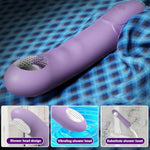 Vibrating Enema Shower Nozzle With 10 Vibration Modes Douche Washer For Vaginal Anal Channel Sex Doll Male Masturbator Anal Cleaning, Adapted To The Shower Connection