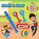Paw Patrol Musical Instruments Toddlers Kids Music Toy Set Percussion Instrument Tambourine Maracas Recorder Flute for Children Preschool Education