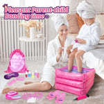 Gift Set For Girls 7, 8, 9, 10-12 Years Old, Spa Day Toys, Kids Manicure Pedicure Kit And Nail Art Kit,Christmas Birthday Gifts For Girls Age 7-12