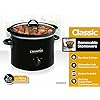 2-Quart Classic Slow Cooker, Small Slow Cooker, Black