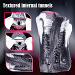 Unique Fantasy Silicone Made Multi-Color Male Masturbator Silicone Men Stroker Adult Sex Toy For Men Couples 2 In 1 Lifelike Ultral Soft