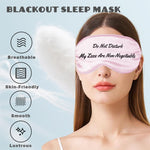 Funny Don't Disturb Eye Masks Travel Christmas Gift Idea Sleep Eyes Shield