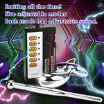 Electric Shock Metal Butt Plug Electro Stimulation Stainless Steel Butt Plugs Prostate Massage G-spot Trainer Anal Plugs Beginners Starter Set for Women and Men Plugs Toys Trainer