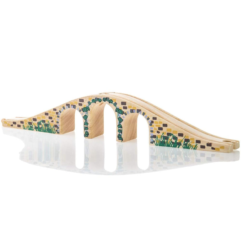 Three Arch Bridge Other Major Wooden Rail Brands Are Compatible