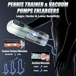 Male Masturbator Penis Pump Mens Sex Toy - Adult Sex Toys for Men Sex Toy 7 Thrusting Rotating Vibrating Sucking Licking - Pocket Pussy Adult Toys Blowjob Sex Machine Male Sex Toys Stroker