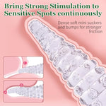 Tentacle Dildo 5.9In. Adult Sex Toys Realistic Monster Dildo Prostate Massager For Women Men Adult Sex Play?Transparent?