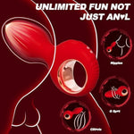 Vibrating Butt Plug Anal Plug Sex Toys Vibrator,Silicone Anal Toys Butt Plug Training Kit With Remote Control 10 Frequency Vibration,Vibrating Anal Plug And Prostate Massager But Plug, Red