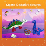 Foil Fun Dinosaurs Arch Kit for Kids, Foil Art Activity Gift for Boys and Girls