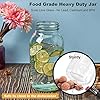 Breast Milk Pitcher Jug - 32 oz Glass Mason Jar Airtight Pitcher with Pour Spout Handle for Breastmilk, Iced Tea, Ice Drinks Storage Container