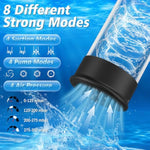 Electric Penis Pump, Male Enlargement Pump With 4 Training Pressure & 3 Suction Modes, Penis Enlarger For Enhanced Erections, Waterproof Dick Pump Adjustable Vagina Simulator