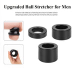 3Pcs Ball Stretcher Penis Rings Cock Ring Ball Stack For Adult Sex Toys Male Cock And Ball Ring, Silicone Male Sex Toys Sperm Scrotum Testicle Stretcher Toys For Erection Enhancing Delay Ejaculation