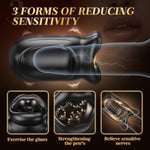 Male Sex Toys For Men - Male Masturbator Penis Vibrator With 10 Vibrating & App, Mouth Blowjob Male Stroker Trainer Adult Toys For Prolong Endurance, Pocket Pussy Mens Sex Toy Sex Machine