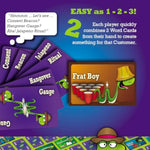 - The Silly Selling Party Game - Funny Group 3-10 Player Card Games - Fun Travel Activity - For Adults - Uncensored - Crude Oil For Ages 17+