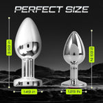 Anal Plug Adult Sex Toys 2Pcs Plugs, Remote Control Vibrator, 10 Vibration Modes, Adult Sex Toys And Games