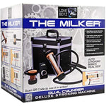 The Milker Automatic Deluxe Stroker Masturbation Machine For Men And Adult Couples, Auto Stroking And Milking Pleasure Device, Customizable Intensity, Durable Discreet Case, 2 Cylinders 1 Set