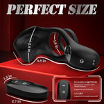 Vibrating Cock Ring Sex Toys - Penis Ring Vibrator With 10 Vibration Modes, Silicone Rose Remote Control Vibrators Stimulator For Clitoral Anal, Adult Sex Toy For Men Women Or Couples Pleasure