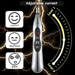 Electric Shock Wand Electrical BDSM Bondage Sexual Stimulation Device Nipples Clitoris Labia Pleasure Restraint Game Gear Sex Things for Couples Kinky Estim Sex Products for Women Men Adult Sex Toy