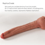 12 Inch Long Dildo, Extra Long, XL, Wide, Giant Dildo, Large, Sex Toys. Silicone Penis with Strong Suction Cup. Flawless Replication. Targeted Deep Play. No.82
