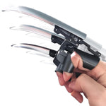 Wolverine Mechanical Folding Finger Extender, Portable Finger Sleeve Design, Flexible And Stretchable, Cool Toys For Kids (3 Pieces In A Box)