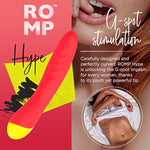 ROMP Hype G-Spot & Clit Vibrator | Female Vibrating Clitoral & G spot Massage Sex Toy | Sexual Massager with 10 Intensity Levels | Rechargeable & Waterproof | Adult Toys | Gifts for Women and Couples