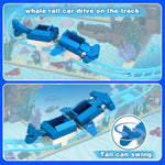 Ocean Roller Coaster Building Toy Set Explorer Ship, Deep Sea Boat Creatures, Sea Animal Toys Gifts For 6 7 8 9 10 11 12+ Year Old Girls Boys With Transformations From Shark, Dolphin, Turtle, Fish