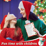 80 Pieces Christmas Trivia Games Question And Answer Cards Trivia Games For Family, Christmas Party Vacation Game Guessing Activity For Adults Kids Coworkers Groups Holiday Supplies