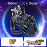 Male Chastity Cage Sex Toys - Lightweight Cock Cage With 3 Sizes Rings, Bdsm Chastity Device Adult Sex Toys & Games For Men Penis Erection Control, Sex Novelties Bondage Gear & Accessories