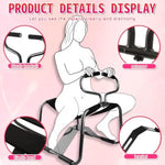 Multifunctional Sex Chair β Position Enhancer With Sturdy Handrail For Couples' Pleasure