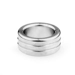 Cock Lock Ring Male Penis Ring Metal Weight Ring Adult Sex Products(30Mm)