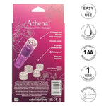 Dr. Laura Berman Intimate Basics Athena - Waterproof Mini Massager - Adult Toys Vibrator - Pocket Massager - Purple