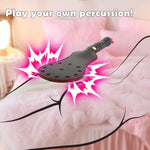 Leather Sexy Spanking Paddles Sex Whip, 14.1Inch Bdsm Sex Toy For Paddle Sex Play Flogger Adult Sex Slapper Punish Cosplay Sm Sex Games Bondage Flirting Sexual Abuse For Couples