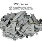Fighter Jet Building Block Set – 227-Pcs F-15 Eagle Fighter Toys Set – Plane For Kids Older Than 10 And Adults – Compatible With All Building Bricks