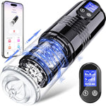 Male Sex Toy For Men Male Masturbator - Sex Toys For Men Adult Toys With 10 Vibrating & 6 Thrusting, Male Mens Sex Toys Pocket Pussy Lcd Display, Men Sex Toy Male Stroker Realistic 3D Sleeve