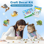 20-Piece Diamond Painting Kit for Kids Ages 6+, Shark & Animal Designs