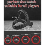 Penis Rings Set, 5 Different Sizes Silicone Cock Rings For Couple Sex Toys, Adult Sex Toys For Men - Red