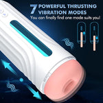 Sex Toys For Men Automatic Male Masturbator, Adult Sex Toys With 7 Thrusting & Vibrating, Electric Pocket Pussy For Male Masturbation Stroker, Men'S Sex Toy Penis Pump With Usb Rechargeable